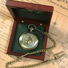 The Windsor - Brass Antique Steampunk Pocket Watch **CURRENTLY OUT OF STOCK**